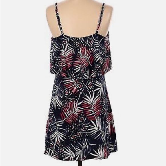 EXPRESS Red White Blue Mini Dress Spaghetti Straps Women’s XS NWT - Picture 2 of 14